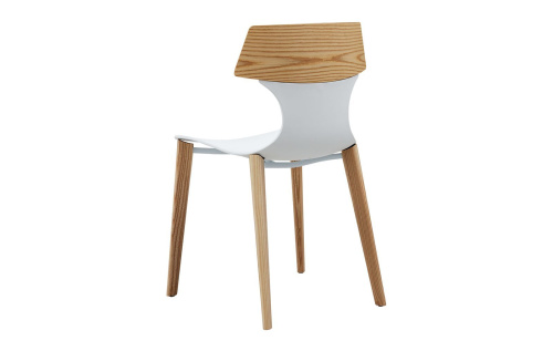 Стул DC-S083 белый/бук. Фото №6