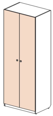 Шкаф двухстворчатый Силуэт. Фото