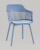 Стул Crocus с подушкой велюр голубой фото Стул Crocus с подушкой велюр голубой. Фото №4