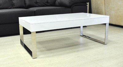 Журнальный стол J030 белый лак фото Журнальный стол J030 белый лак. Фото №3
