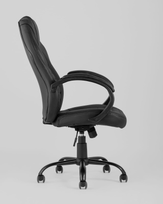 Кресло игровое TopChairs Racer Midi черное. Фото №4