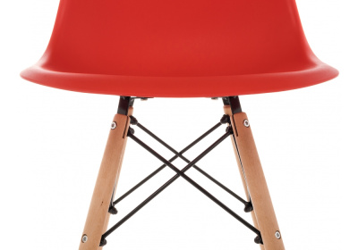 Стул деревянный Eames PC-015 красный фото Стул деревянный Eames PC-015 красный. Фото №3