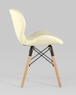 Стул Бон экокожа бежевый. Фото