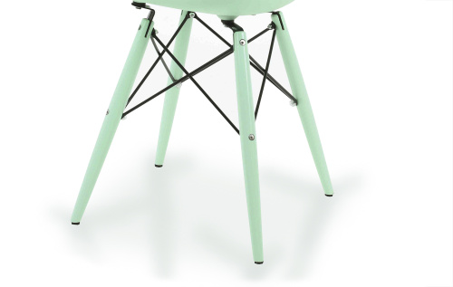 Стул ESF DC231A зеленый/белый. Фото №8