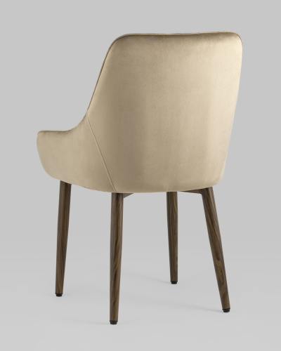 Стул Диана велюр бежевый. Фото №7