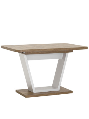 Стол Vector 120-160*80 дуб Ка/пепел. Фото