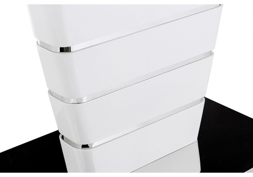 Стол стеклянный Space 160 белый. Фото №5