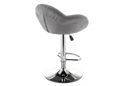 Барный стул Cotton серый. Фото №4