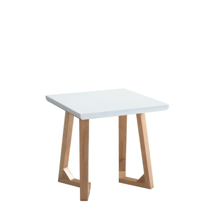 Стол журнальный J1692C Белый/Ясень. Фото №2