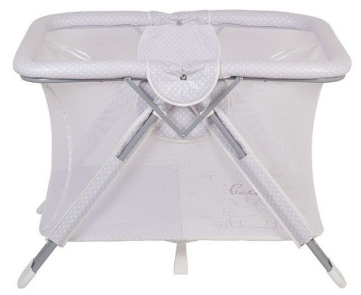 Манеж Polini Kids Comfort, серый. Фото