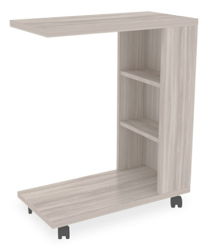 Мальта (Столик прикроватный), (602х302х766) ясень шимо светлый. Фото №1