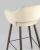 Стул барный Саймон велюр бежевый. Фото №8