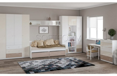 Шкаф четырехстворчатый Силуэт. Фото