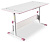 Стол учебный Polini Kids City D2, белый
