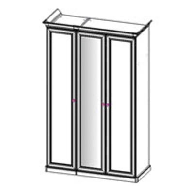 S6663 Комод круглый 6 ящиков SIENA фото S6663 Комод круглый 6 ящиков SIENA. Фото №3